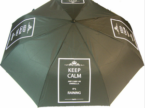 Folding Umbrella from Soake.- "KEEP CALM"