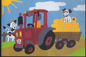 Arte Espina Kids rug-Tractor