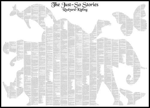 Spineless Classics 'Just So Stories' Complete Book Poster Print
