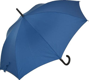 Classic Automatic opening Stick Umbrella with fibreglass ribs - choice 6 colours