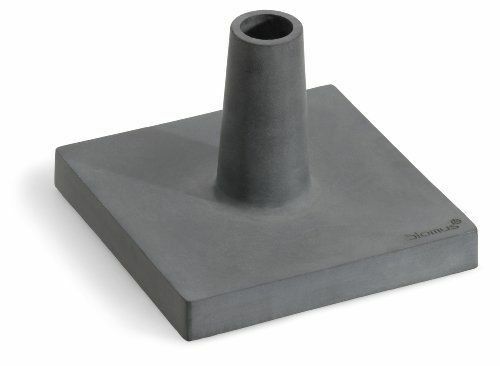 Baso Polystone base for Blomus torches/bird bath with wooden poles