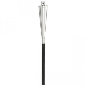 Blomus ORCHUS polished or matt  Stainless steel Garden Torch. Wooden spike.