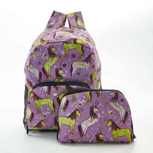 Eco Chic backpacks - Purple Unicorn