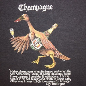 Simon Drew humorous T shirts. 100% cotton. medium - 38" chest - Champagne