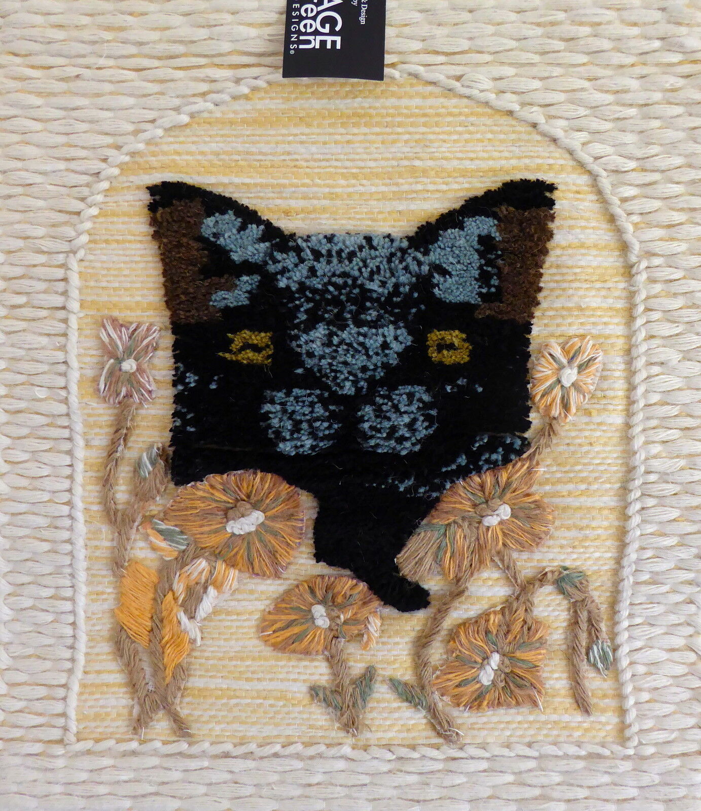 Sage Green Designs- Black Cat-40x50cm